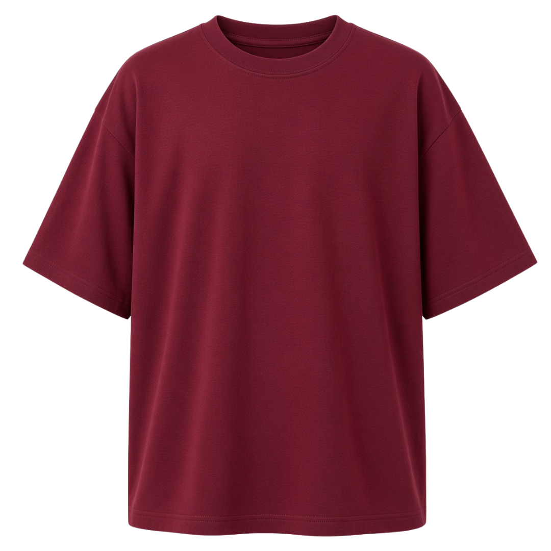 Çocuk Tişört - 18/1 – Bordo (ön yüz)