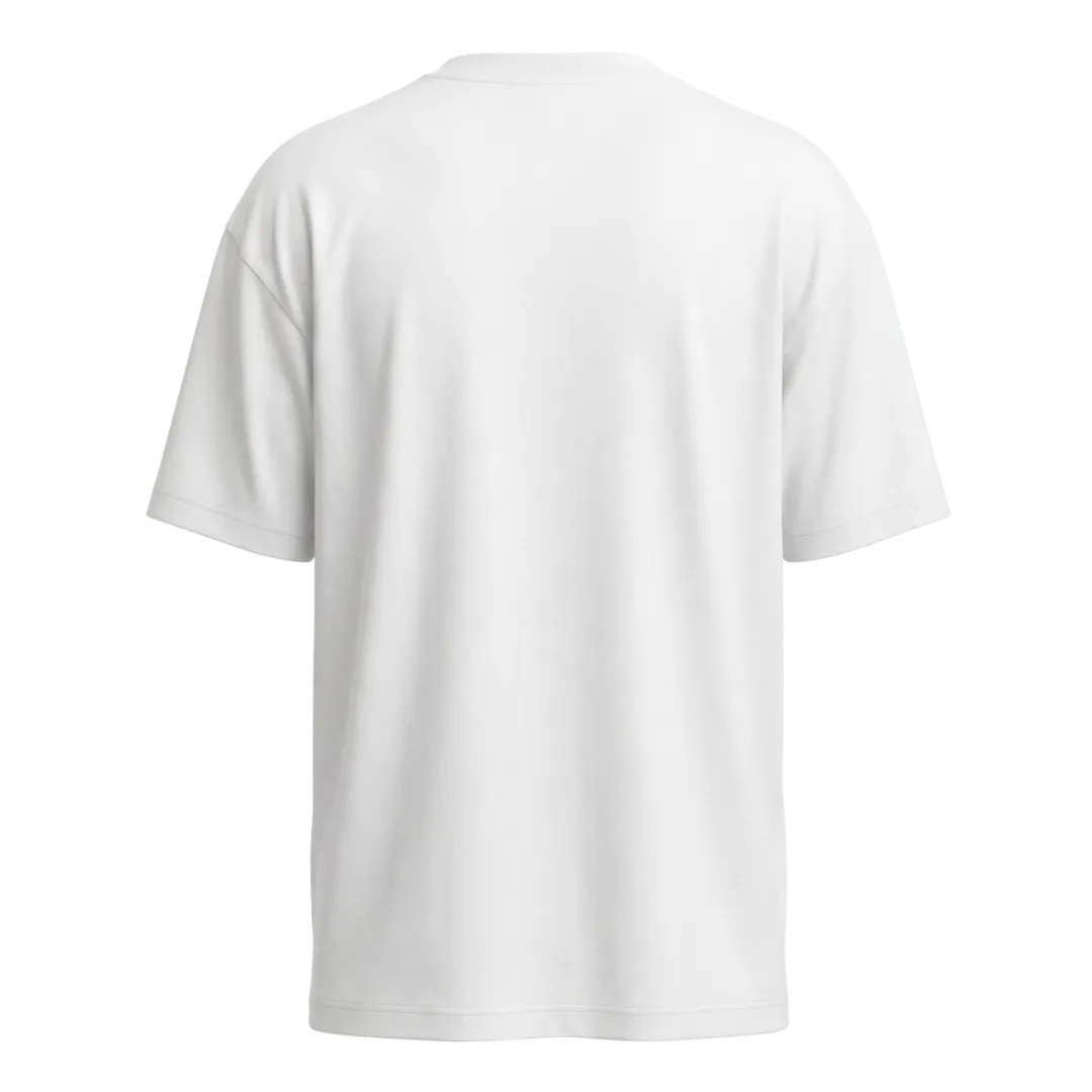 Oversize Tişört 30/2 – Ekru (arka yüz)